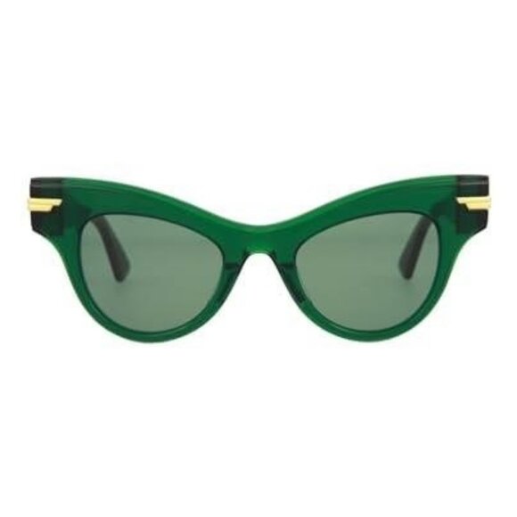 Bottega Veneta Womens Cat Eye Green Green Green Fashion Designer Eyewear - Picture 5 of 5